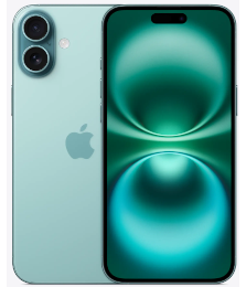 Ein grünes iPhone mit zwei rückwärtigen Kameras, das die Vorder- und Rückansicht zeigt.