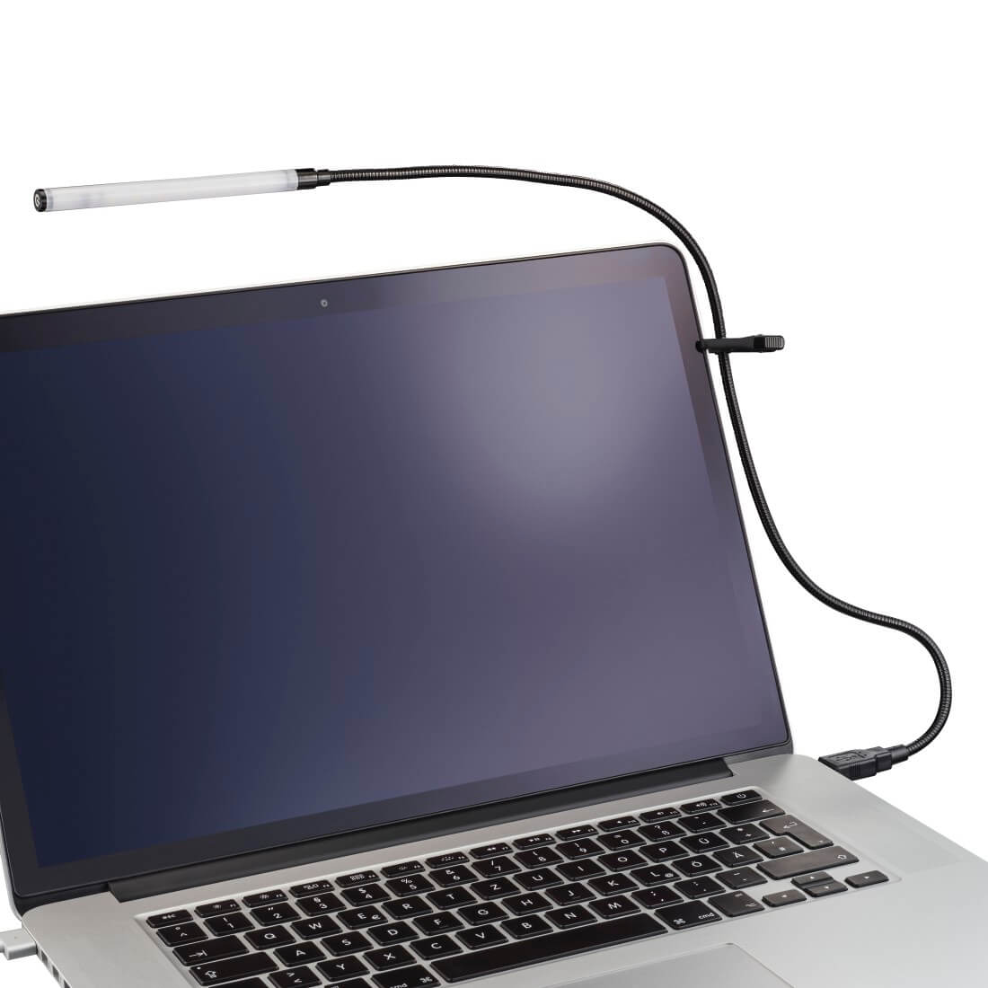 Hama streaming light "To Go", 7 LEDs, 3 light colours, touch sensor and clip