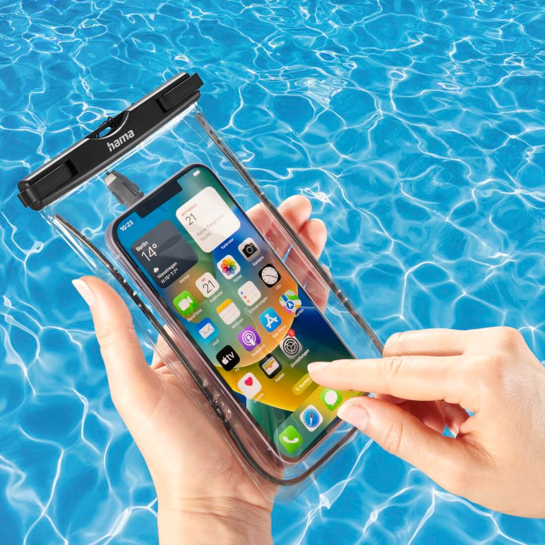 Custodia impermeabile per cellulare Hama