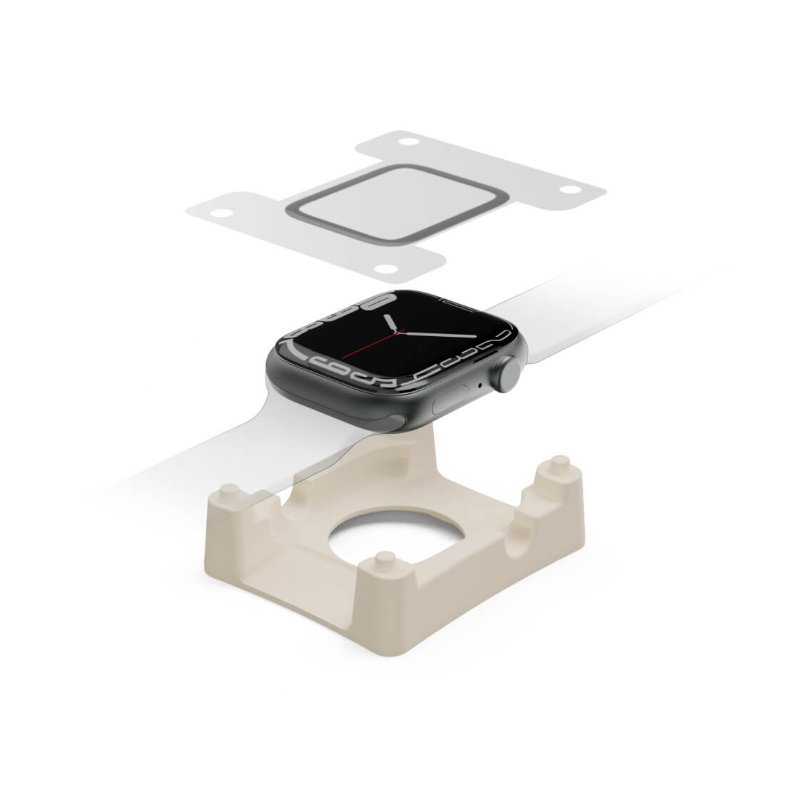 Apple Watch 10, 42mm - Hama Super Hybrid screen protector
