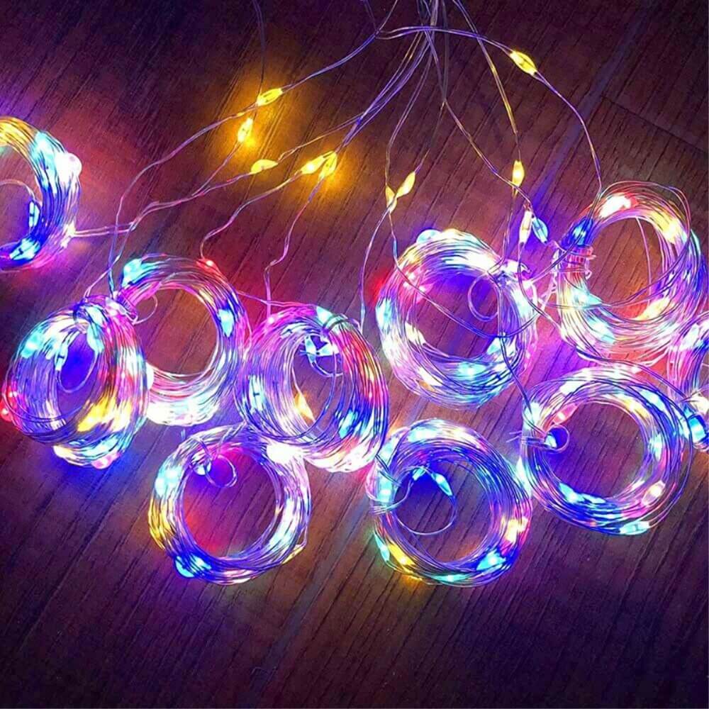 Curtain Light Chain Usb 3X3 M 300 Led