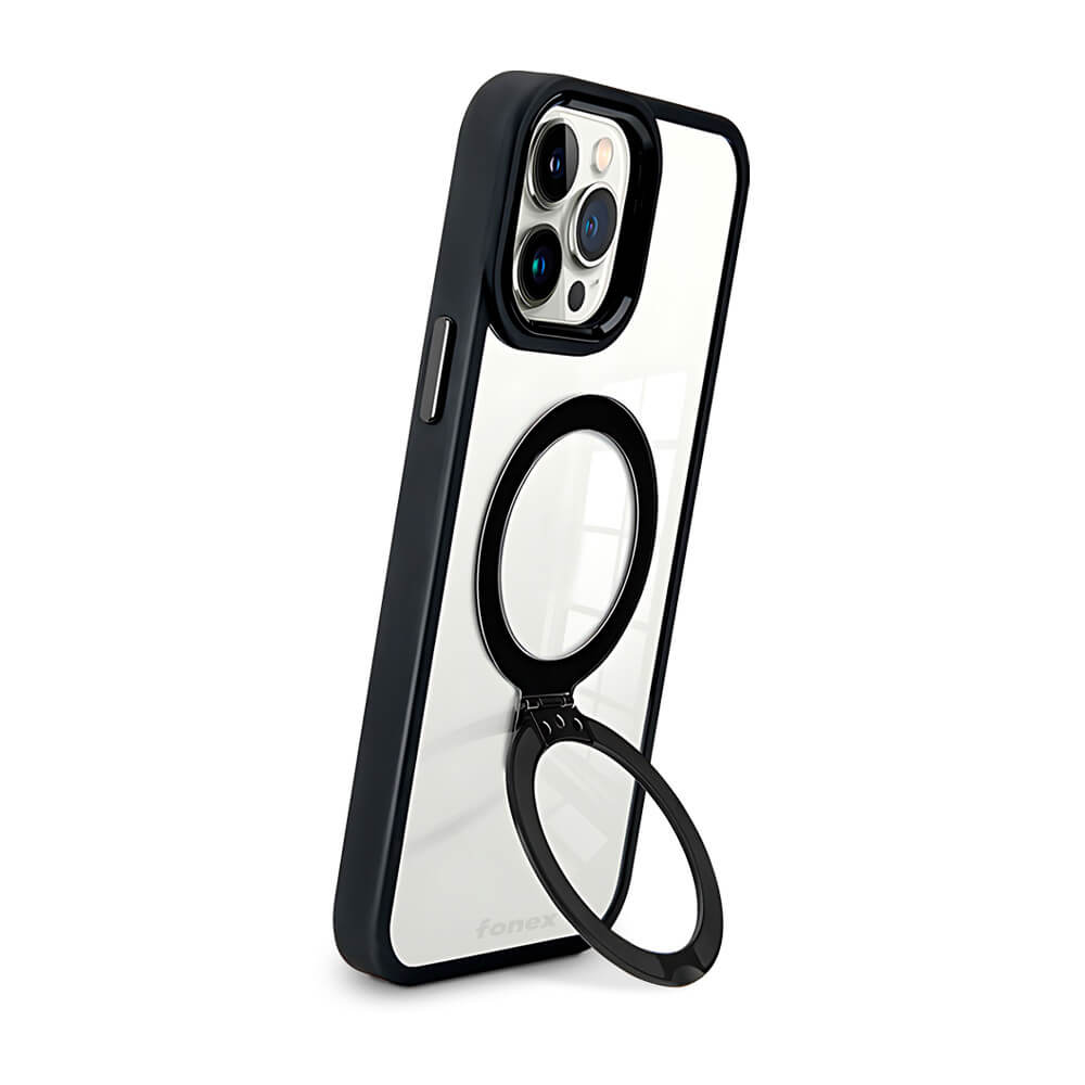 iPhone 15 Plus - Fonex Kickstand Hülle mit Magnet