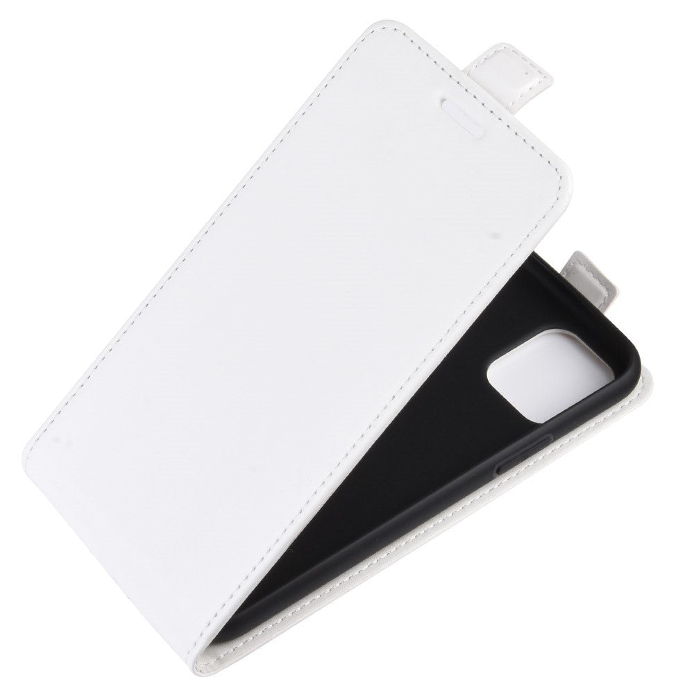 iPhone 11 Pro Max - Klassisches Leder Flip Case Vertikal