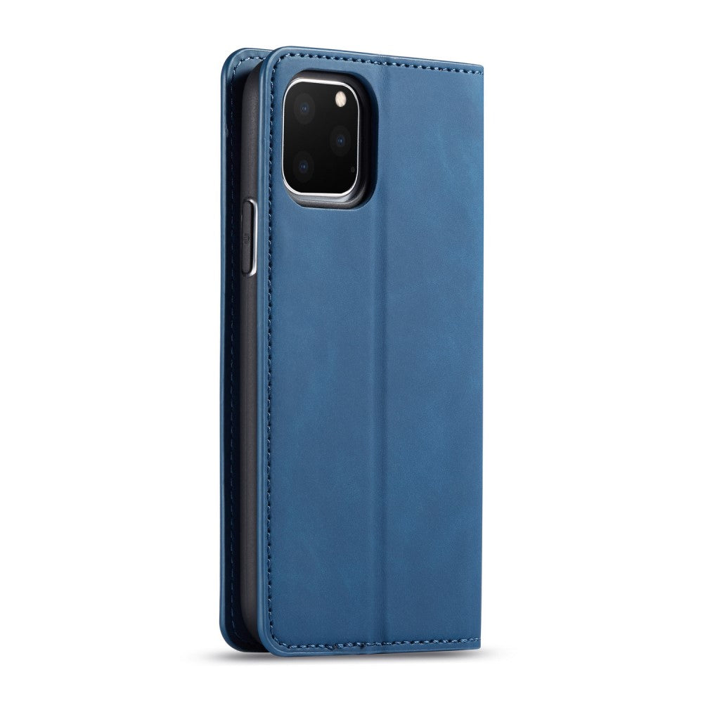 iPhone 11 Pro Max - Custodia in pelle scamosciata dal design vintage