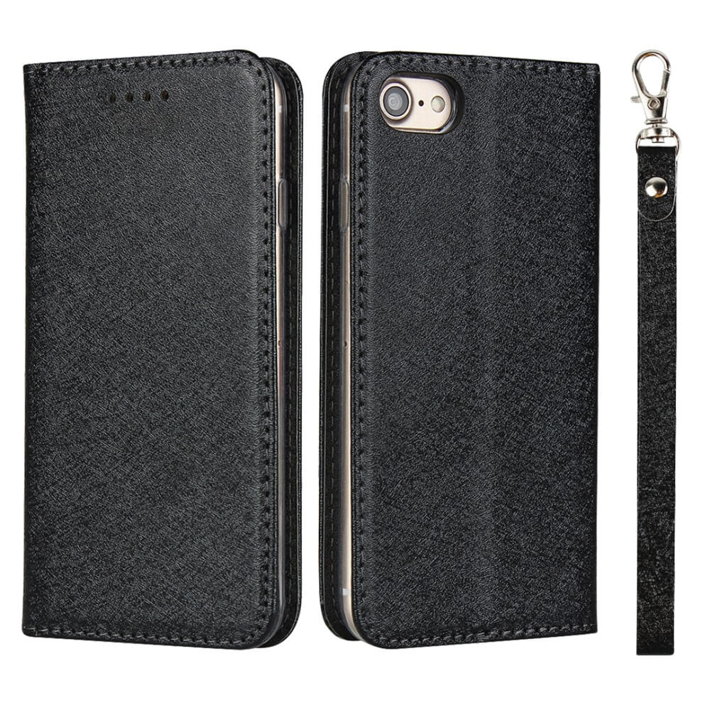 iPhone SE / 8 / 7 - Custodia Flip Silk Texture
