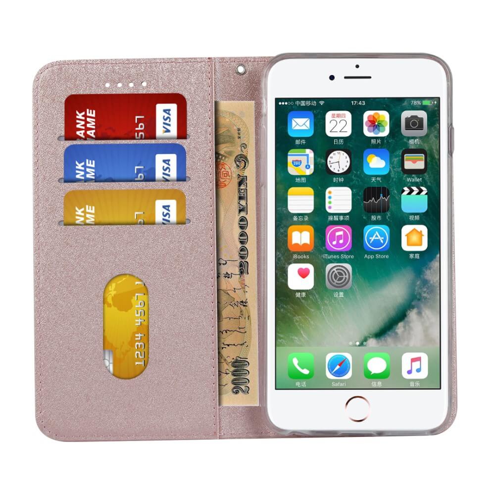 iPhone SE / 8 / 7 - Custodia Flip Silk Texture