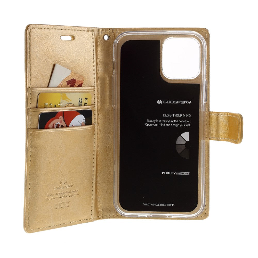 iPhone 12 Pro Max - Blue Moon Leather Case Case Cards