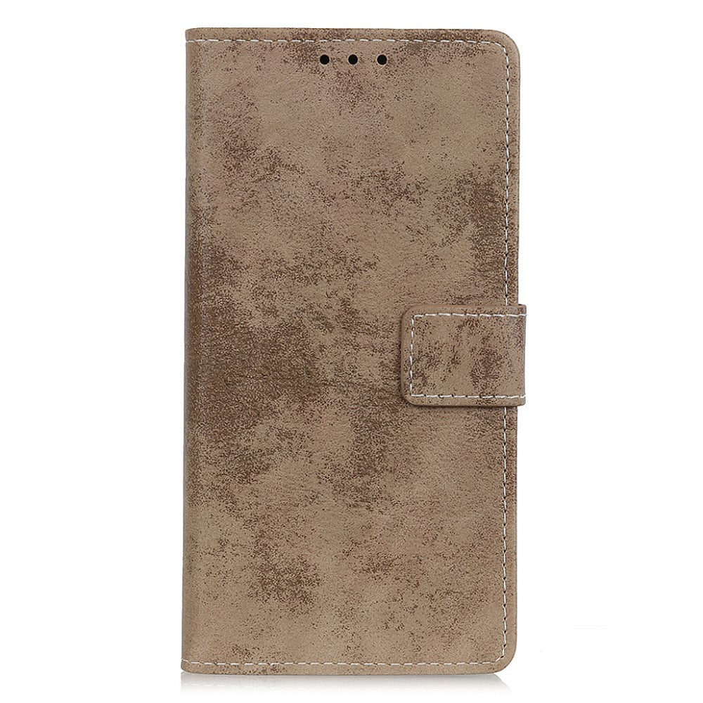 iPhone 13 Pro - Vintage Etui Wildleder Optik