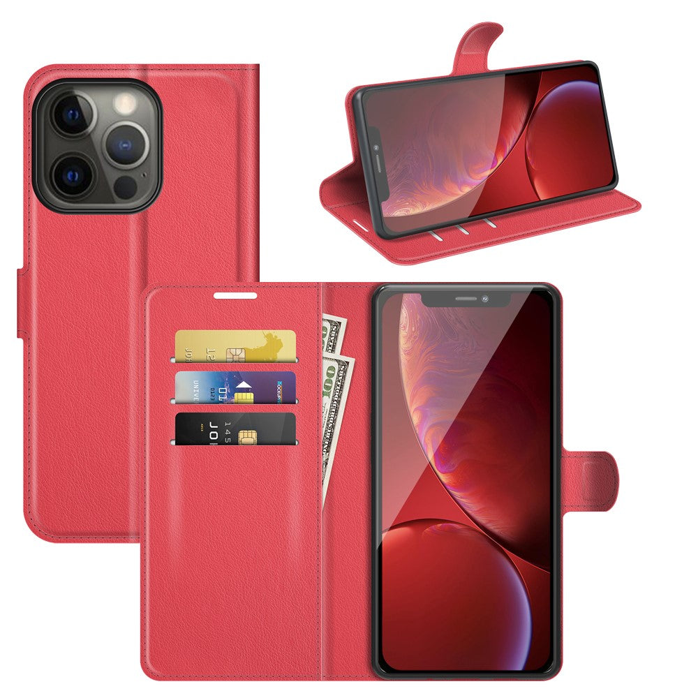 iPhone 13 Pro - Leder Etui Hülle