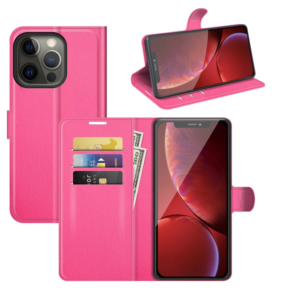 iPhone 13 Pro - Leder Etui Hülle