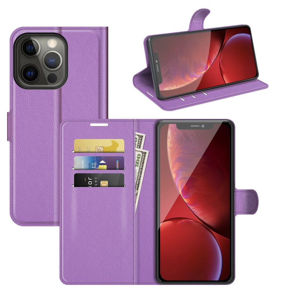 iPhone 13 Pro - Leder Etui Hülle