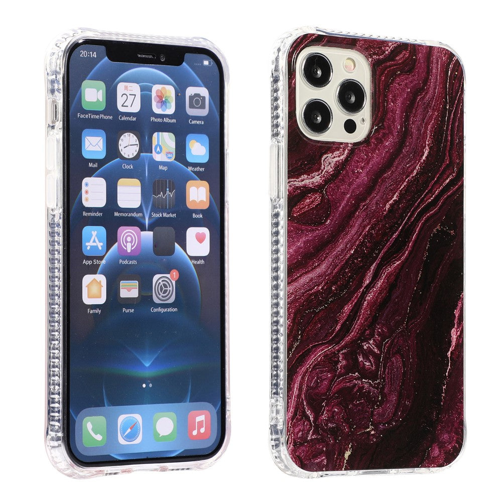 iPhone 13 Pro - Silikon Gummi Case Marble