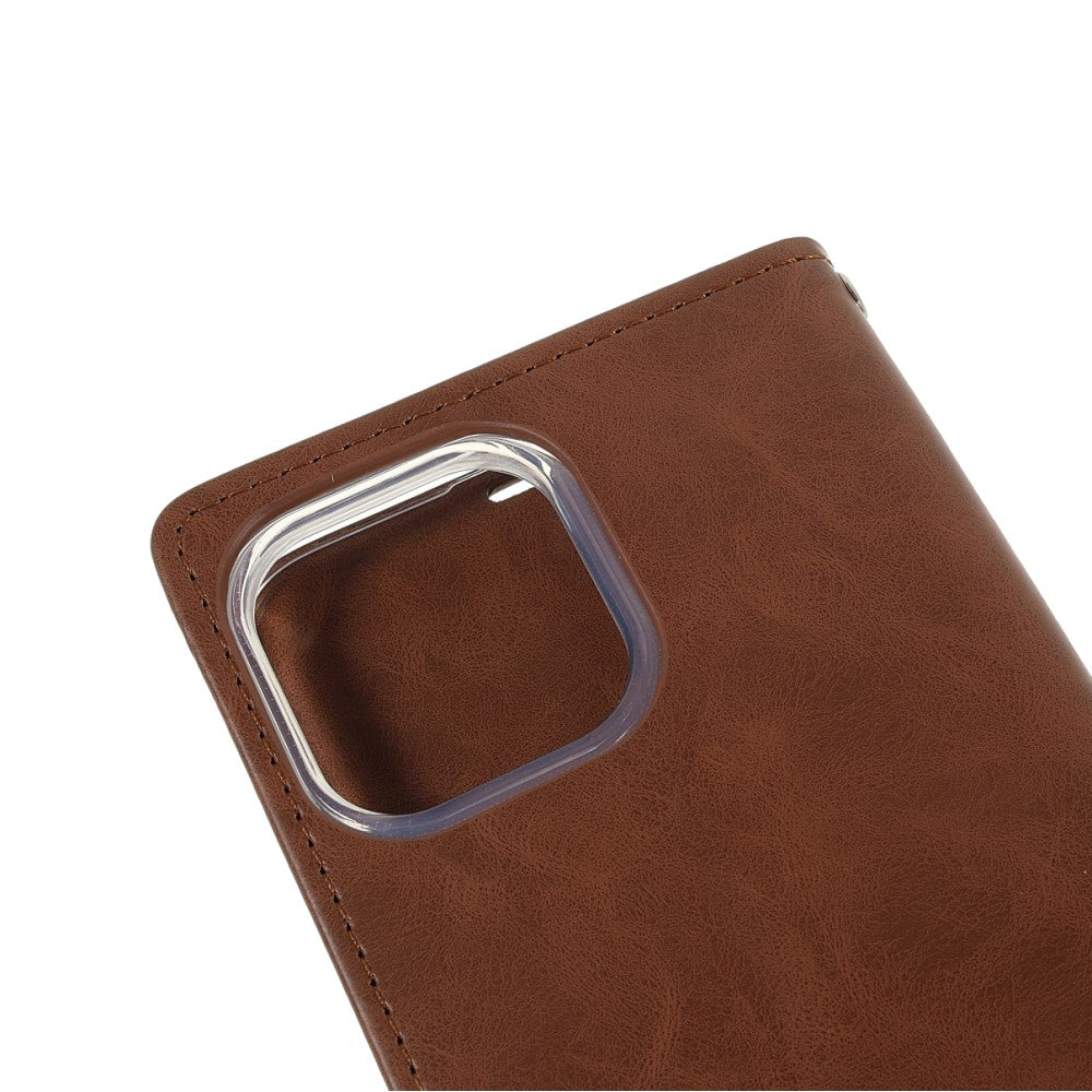 iPhone 13 Pro - Blue Moon Leder Etui Hülle