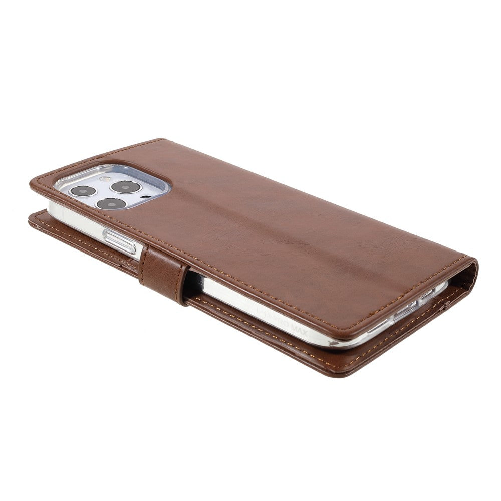 iPhone 13 Pro - Blue Moon Leder Etui Hülle