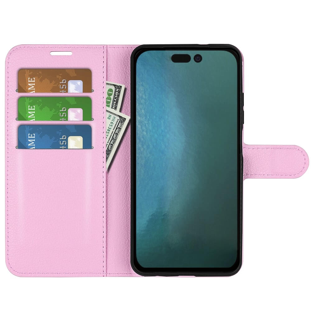 iPhone 14 Pro - Leder Etui Hülle