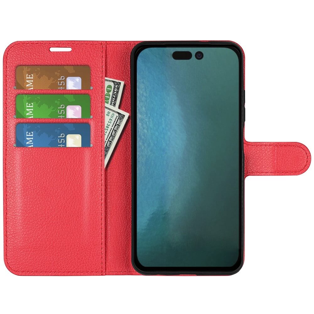 iPhone 14 Pro - Leder Etui Hülle