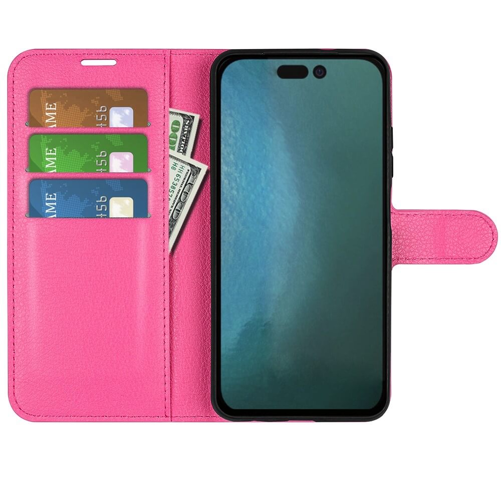 iPhone 14 Pro - Leder Etui Hülle