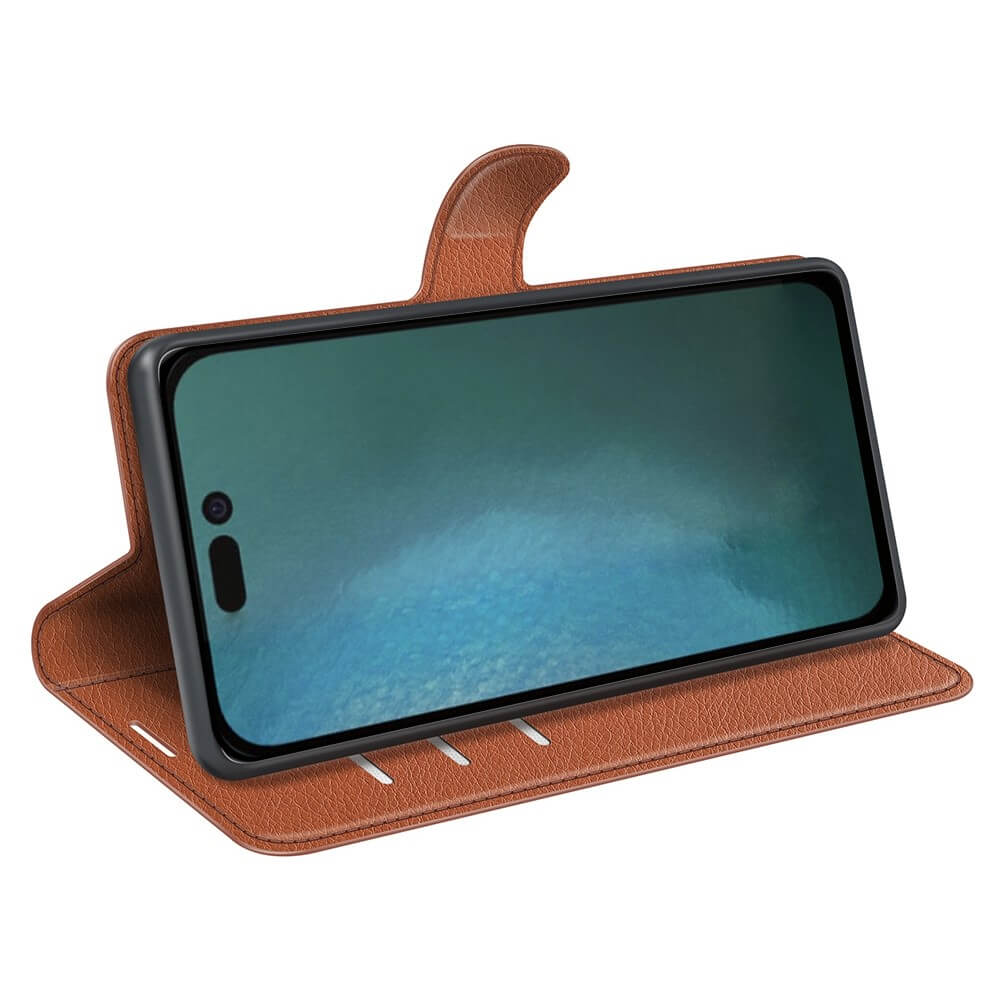 iPhone 14 Pro - Leder Etui Hülle