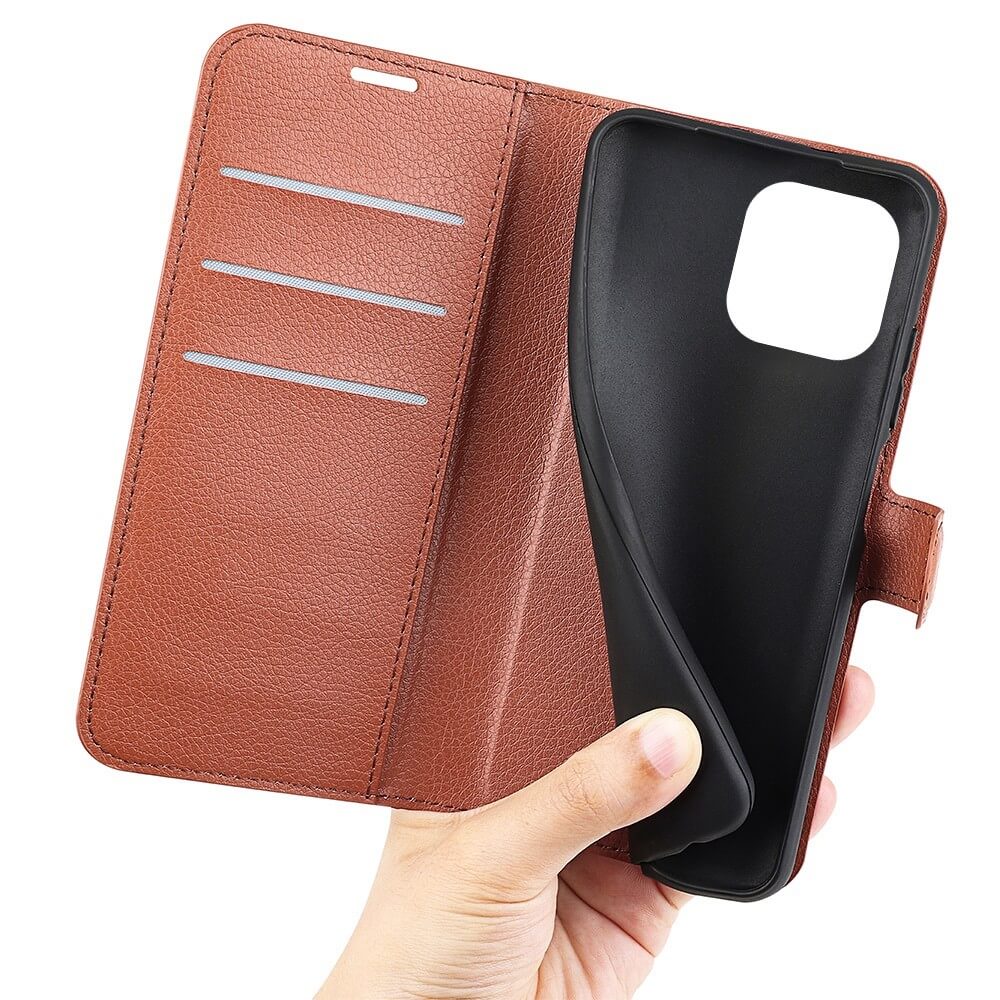 iPhone 14 Pro - Leder Etui Hülle