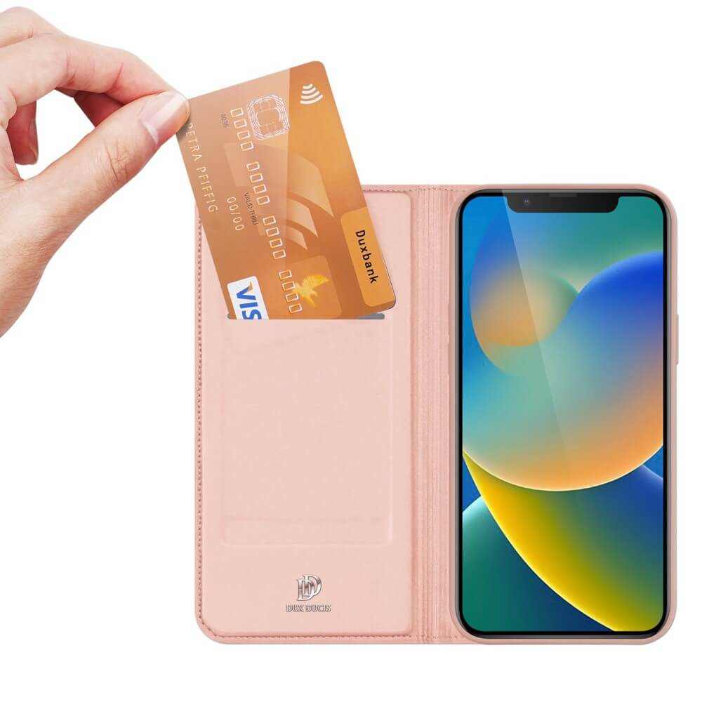 iPhone 14 / 13 - Custodia Flip Folio Dux Ducis
