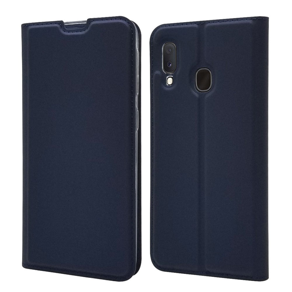 Galaxy A20E - Custodia Flip Folio In Pelle Magnetica