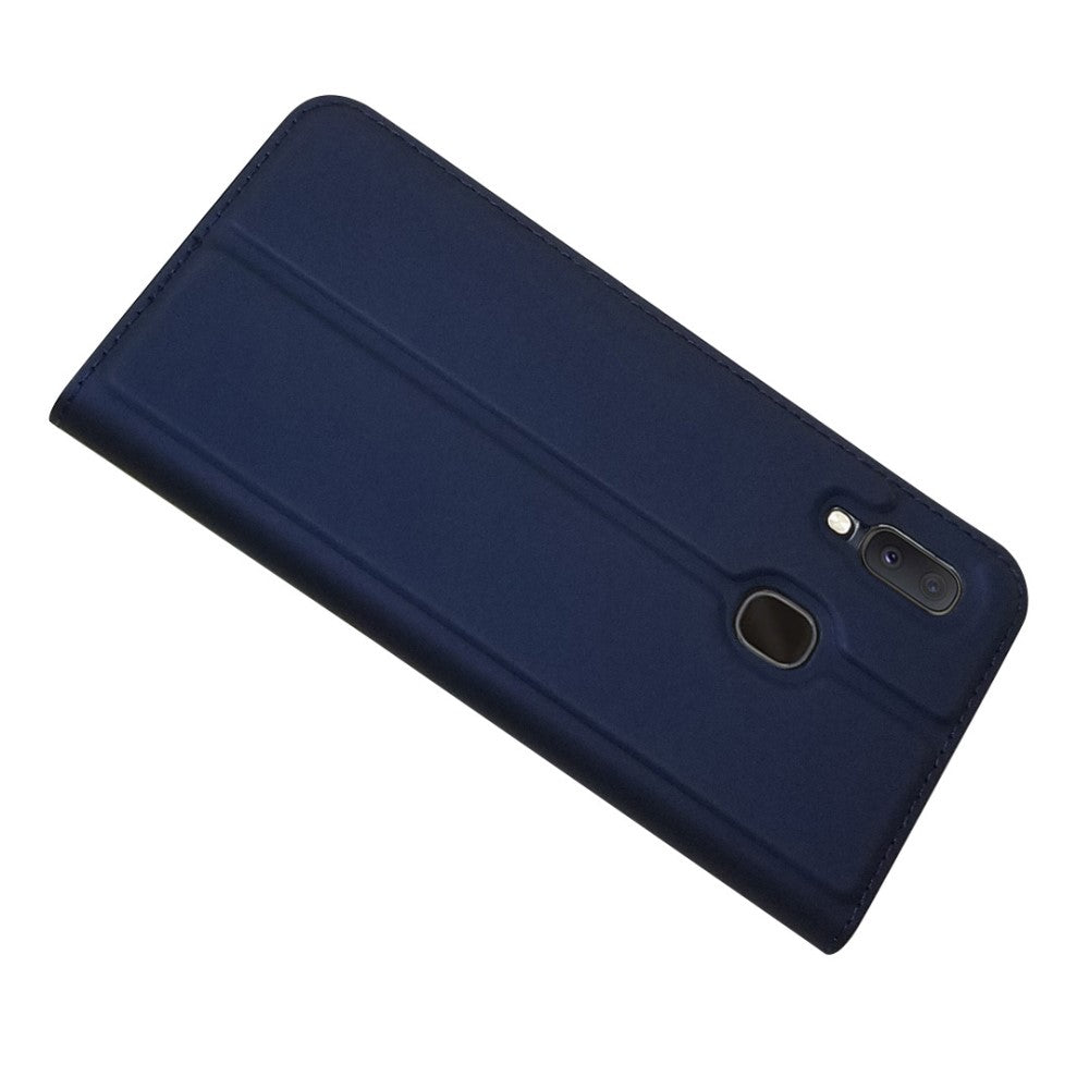 Galaxy A20E - Custodia Flip Folio In Pelle Magnetica