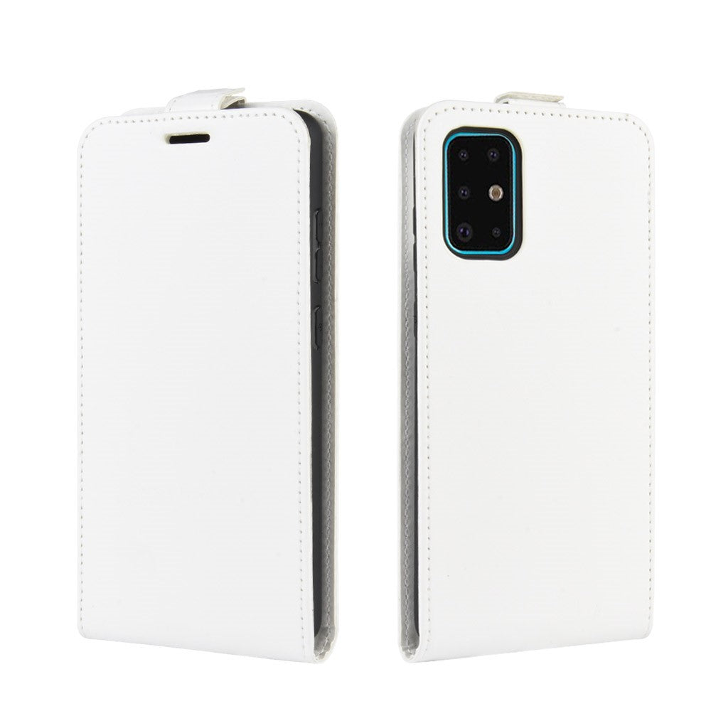 Galaxy S20+ Plus - Custodia classica in pelle flip verticale nera