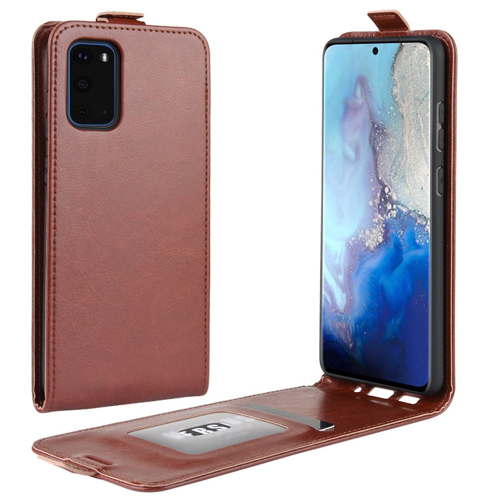 Galaxy S20 - Custodia Classica In Pelle Flip
