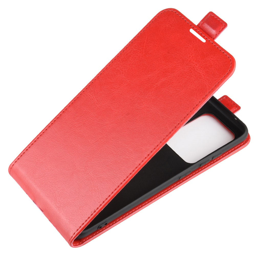 Galaxy S20 Ultra - Custodia Classic Flip Marrone Verticale