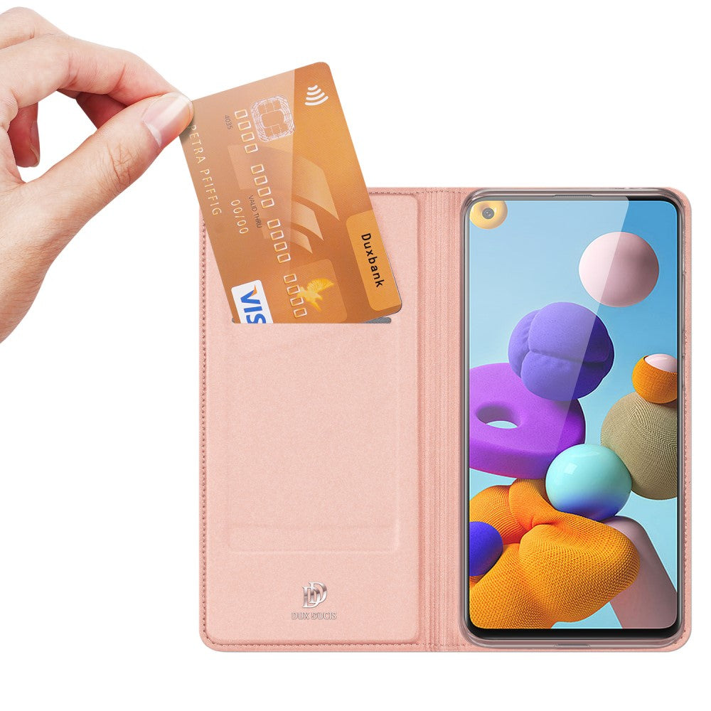 Galaxy A21s - Custodia Dux Ducis Flip Folio