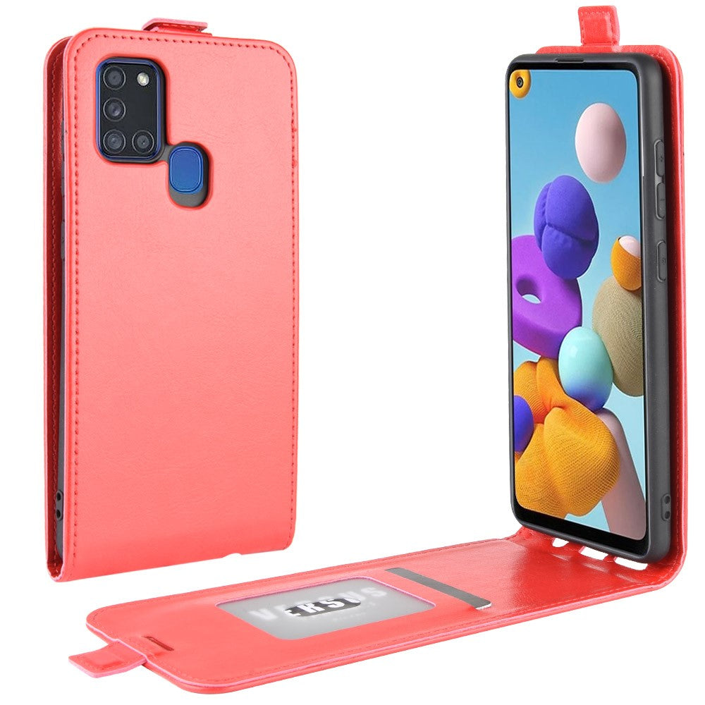 Galaxy A21S - Custodia Classic Flip verticale
