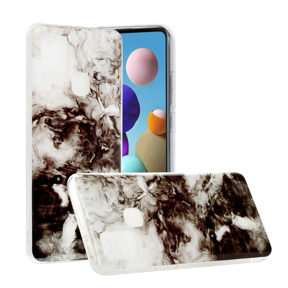 Galaxy A21S - Custodia In Gomma Siliconica Marble