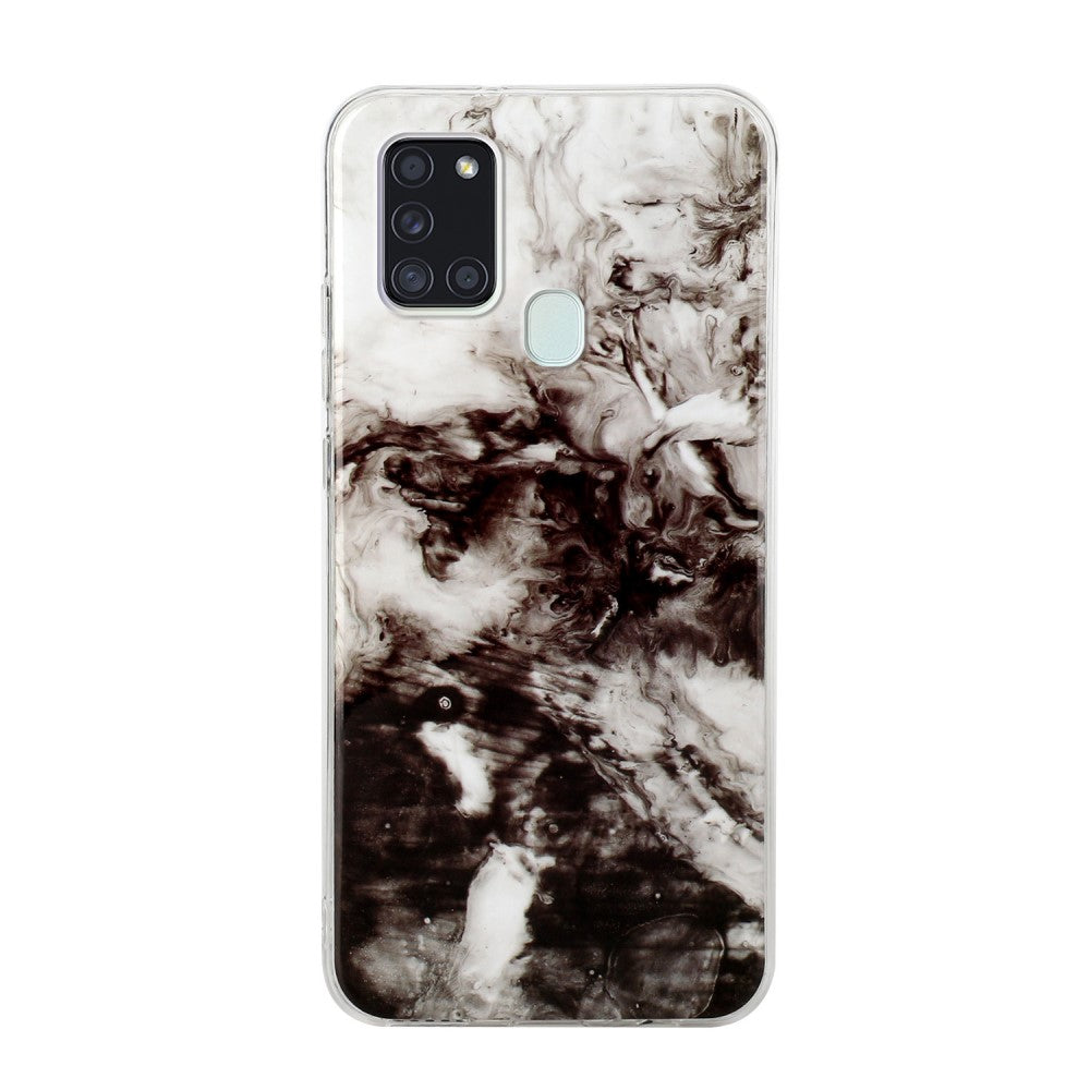 Galaxy A21S - Custodia In Gomma Siliconica Marble