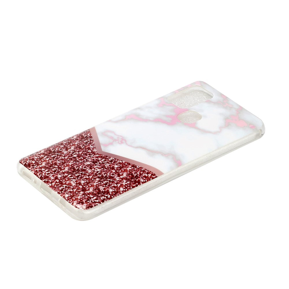 Galaxy A21S - Custodia In Gomma Siliconica Marble