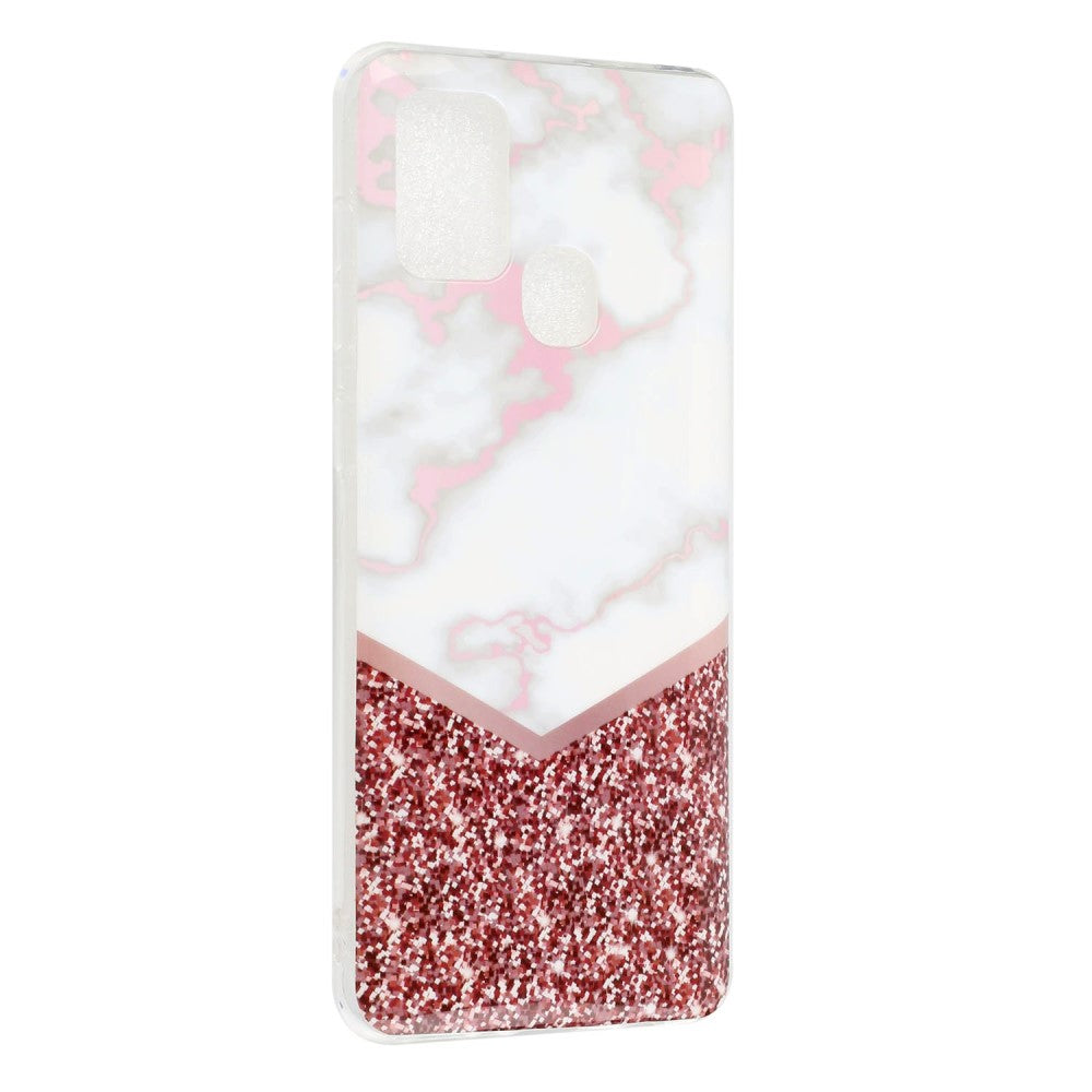 Galaxy A21S - Custodia In Gomma Siliconica Marble