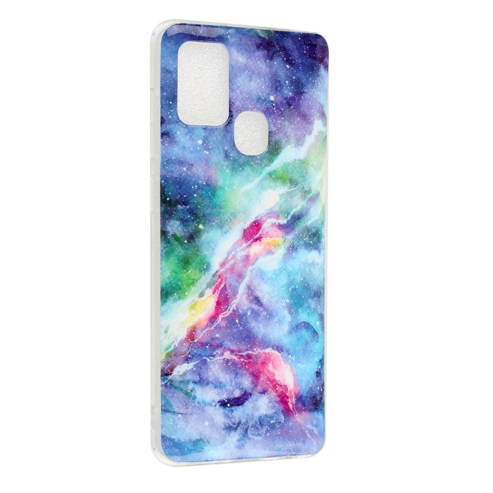 Galaxy A21S - Custodia In Gomma Siliconica Marble