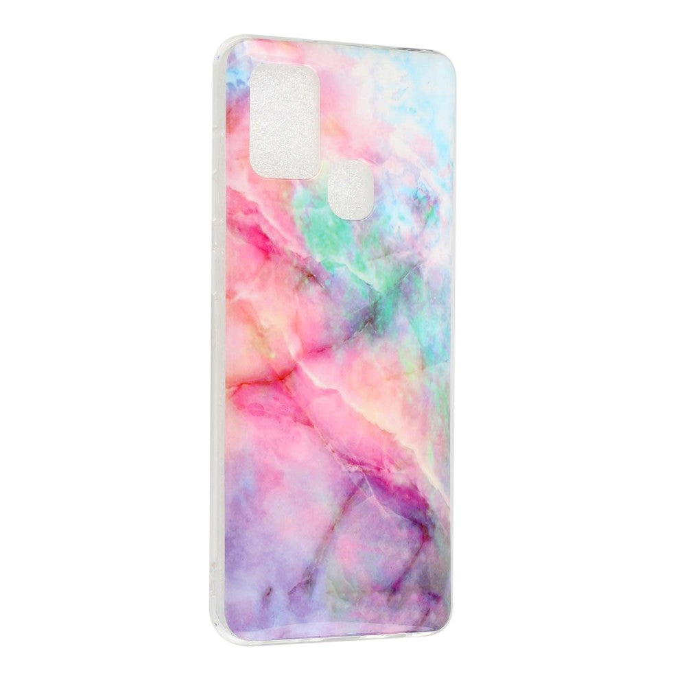 Galaxy A21S - Custodia In Gomma Siliconica Marble