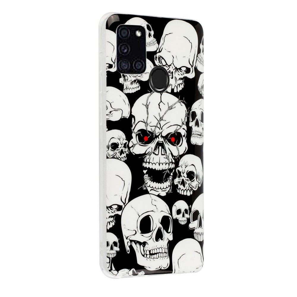 Galaxy A21S - Custodia In Gomma Siliconica Fluorescente
