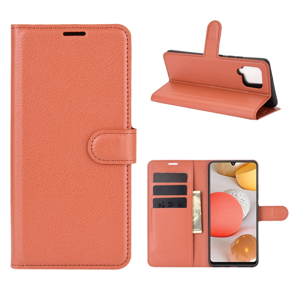 Galaxy A42 - Leather Case