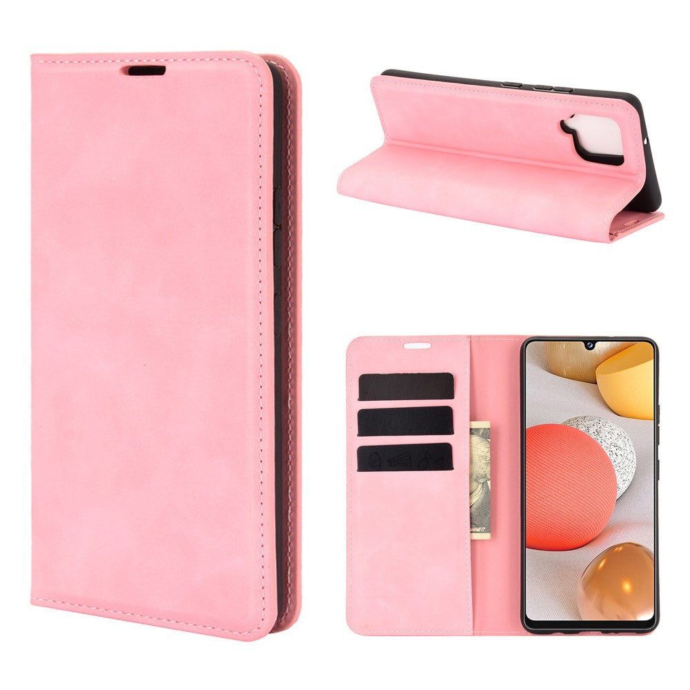 Galaxy A42 - Silky Stand Flip Case Case