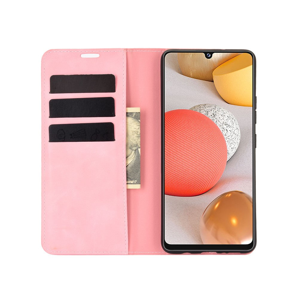 Galaxy A42 - Silky Stand Flip Case Case