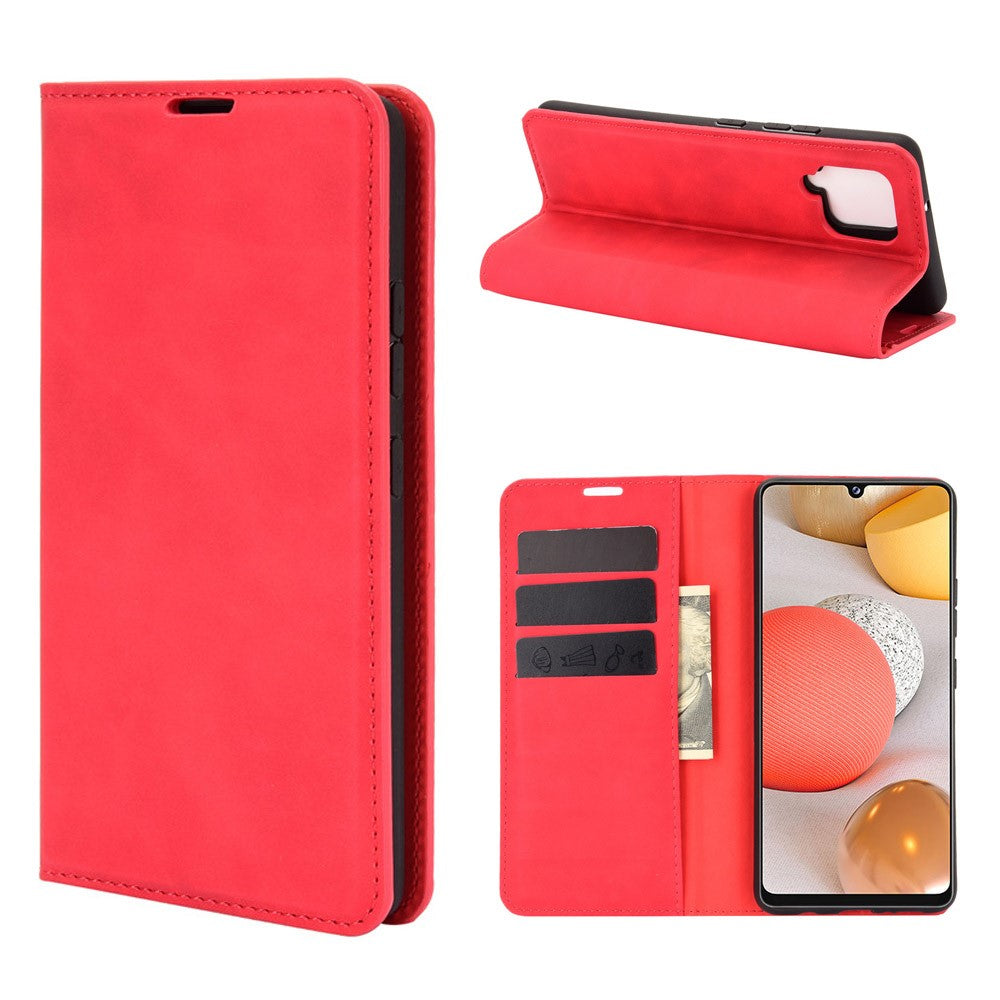 Galaxy A42 - Silky Stand Flip Case Case