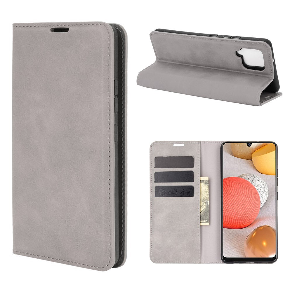 Galaxy A42 - Silky Stand Flip Case Case