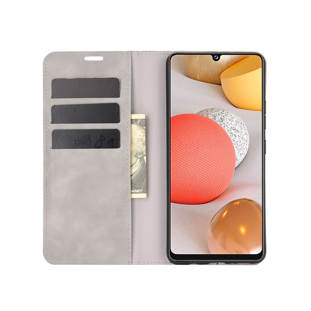 Galaxy A42 - Silky Stand Flip Case Case