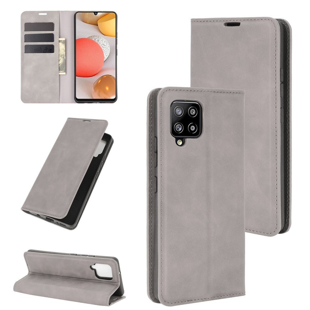 Galaxy A42 - Silky Stand Flip Case Case