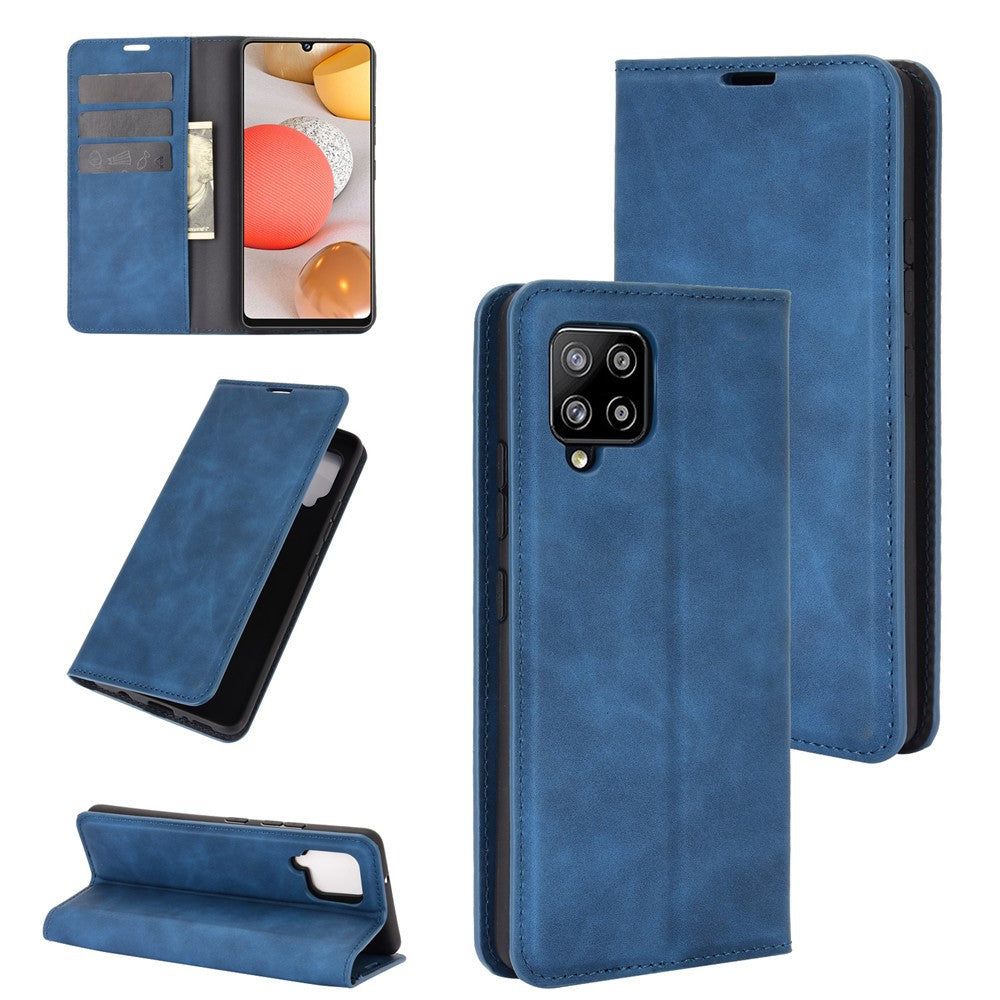 Galaxy A42 - Silky Stand Flip Case Case