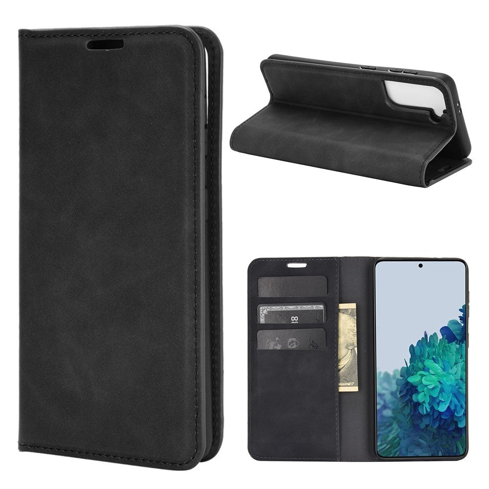 Custodia Galaxy S21 - Custodia Silky Stand Flip