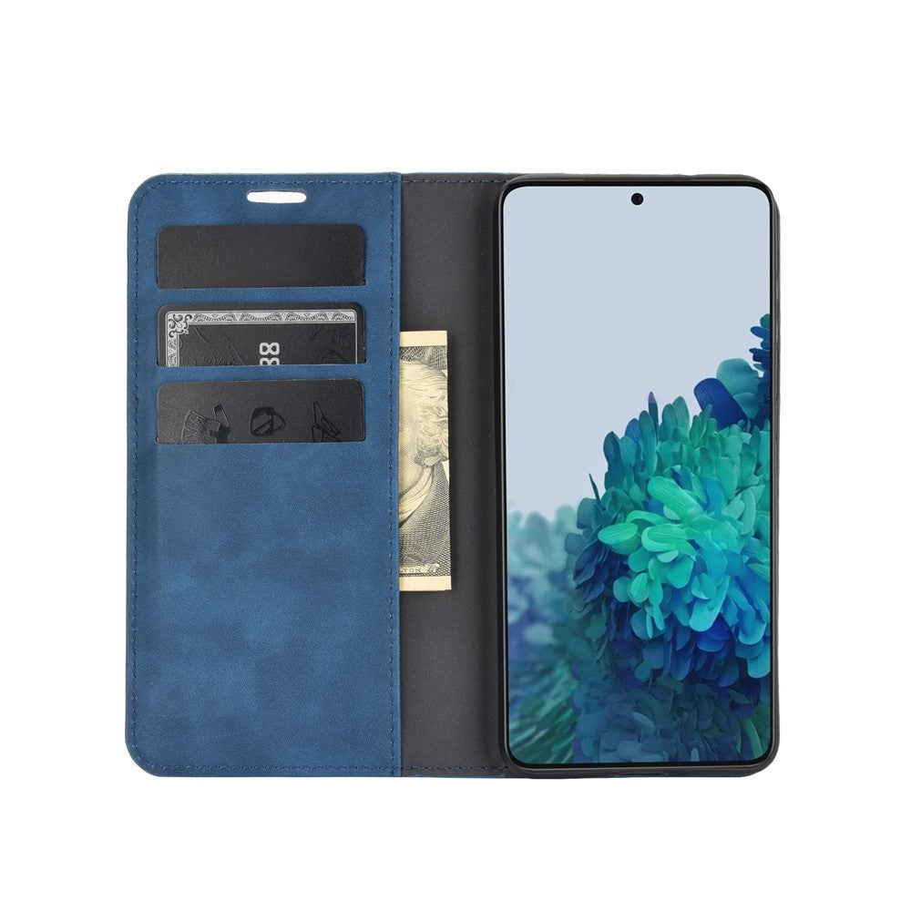 Custodia Galaxy S21 - Custodia Silky Stand Flip
