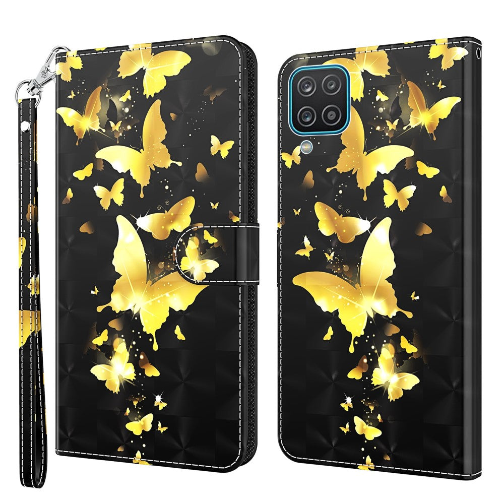 Galaxy A12 - Etui Glitzer Effekt
