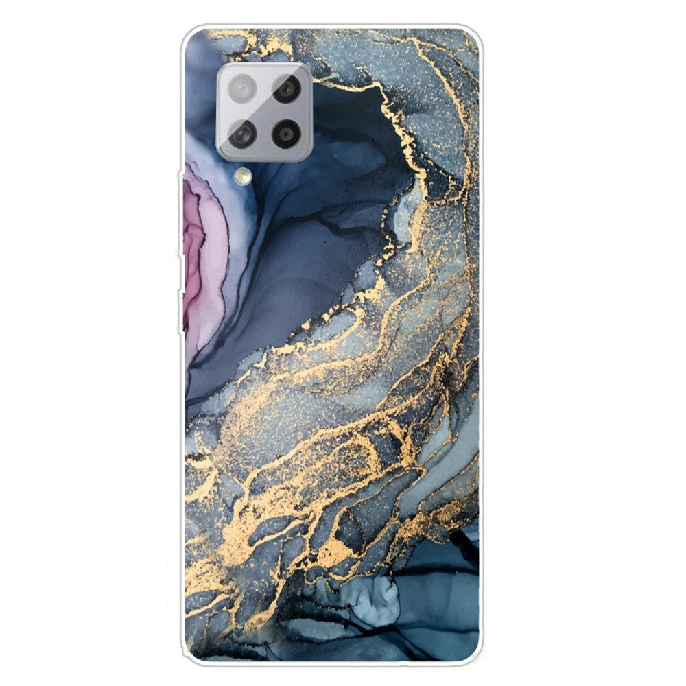 Galaxy A42 - Custodia siliconica Marble